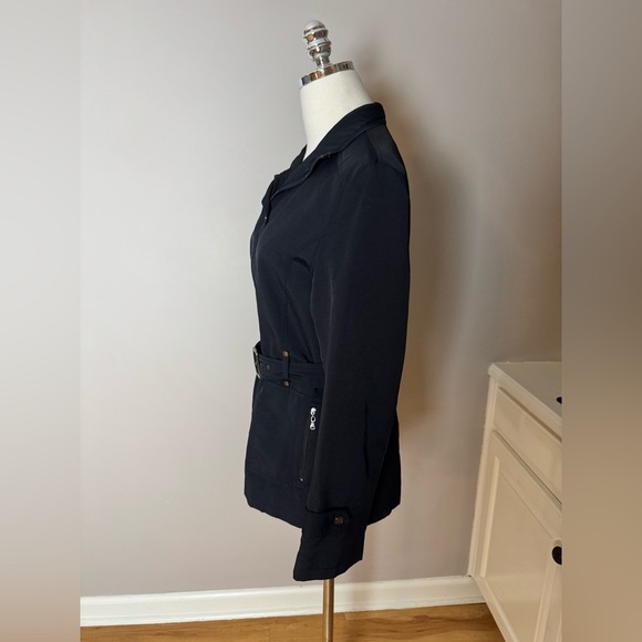 Dolce & Gabbana Black Belted Jacket – Women’s Size XL - Picture 5 of 9